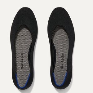 Black square Rothys flats
